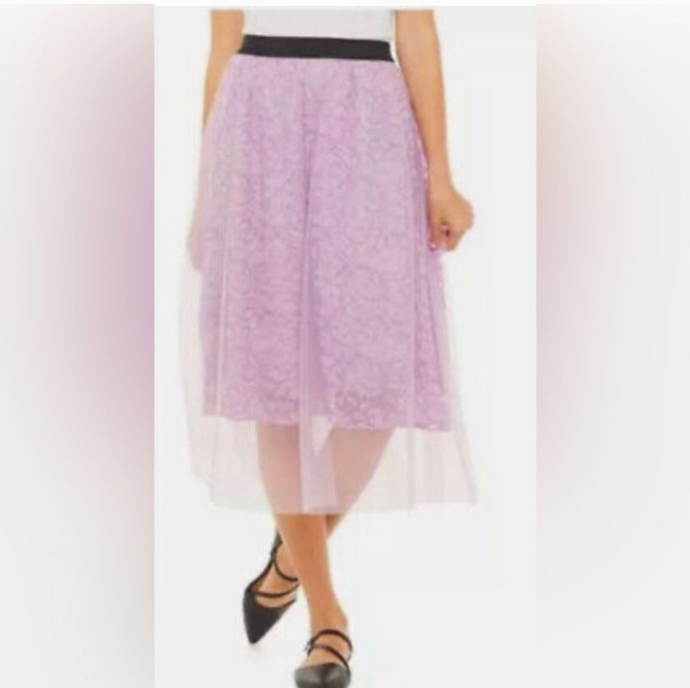 Elle Lace Layered Skirt, NWT, size XXL